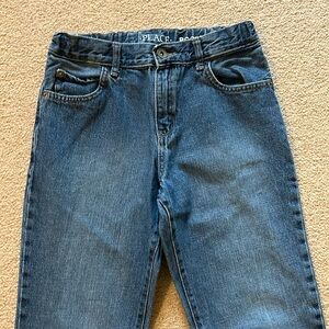 Boys boot cut blue jeans